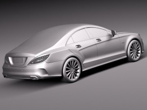 Mercedes-Benz CLS 2015 Modelo 3D
