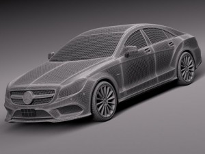 Mercedes-Benz CLS 2015 Modelo 3D