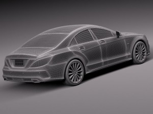 Mercedes-Benz CLS 2015 Modelo 3D