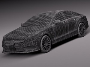 Mercedes-Benz CLS 2015 Modelo 3D