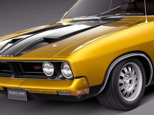 Falcon Coupe 1973 3D मॉडल