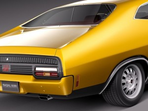 Falcon Coupe 1973 3D मॉडल