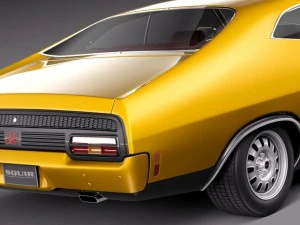 Falcon Coupe 1973 3D Model