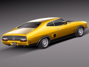 Falcon Coupe 1973 3D मॉडल