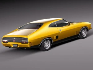 Falcon Coupe 1973 3D Model