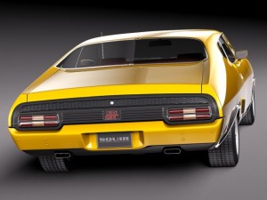 Falcon Coupe 1973 3D मॉडल