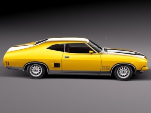 Falcon Coupe 1973 3D मॉडल