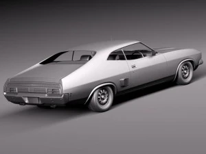 Falcon Coupe 1973 3D Model