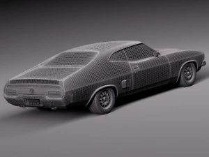 Falcon Coupe 1973 3D Model