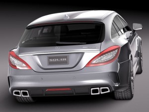 Mercedes-Benz CLS 63 AMG Shooting Brake 2015 3D मॉडल