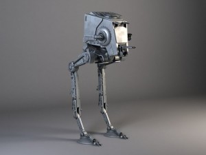 Star Wars AT-ST Model 3D