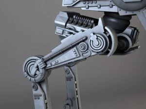 Star Wars AT-ST 3D Model