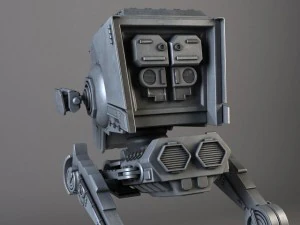 Star Wars AT-ST 3D Model