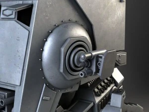 Star Wars AT-ST 3D Model