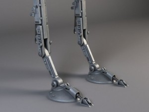 Star Wars AT-ST Modèle 3D