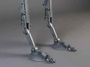 Star Wars AT-ST 3D Model
