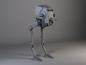 Star Wars AT-ST Modèle 3D