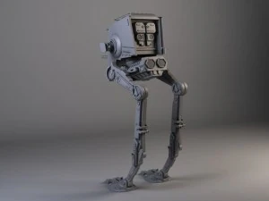 Star Wars AT-ST 3D Model