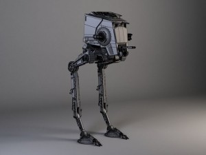 Star Wars AT-ST Modèle 3D
