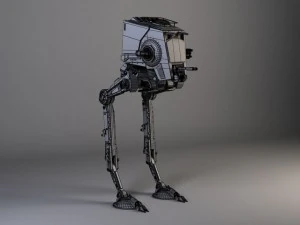 Star Wars AT-ST 3D Model