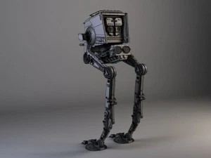 Star Wars AT-ST 3D Model