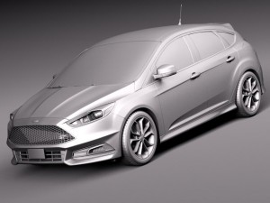 Focus ST 2015 3D Model