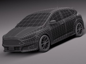 Focus ST 2015 3D Model
