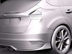 Focus ST 2015 3D Model