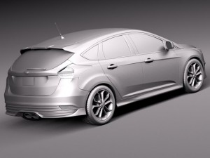 Focus ST 2015 3D Model
