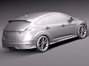 Fokus ST 2015 Model 3D