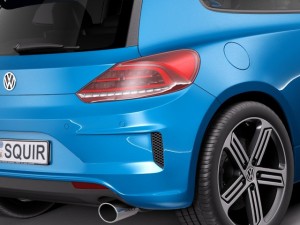 Volkswagen Scirocco R 2015 3D Model