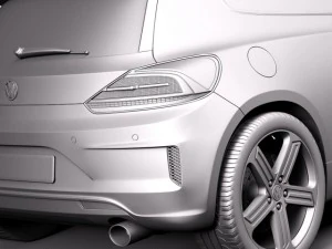 Volkswagen Scirocco R 2015 3D Model