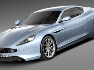Aston Martin DB9 2013 Modèle 3D