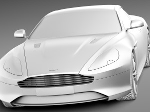 Aston Martin DB9 2013 3D Model