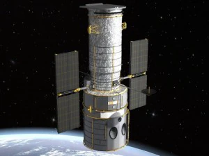 Hubble Space Telescope 3D Model
