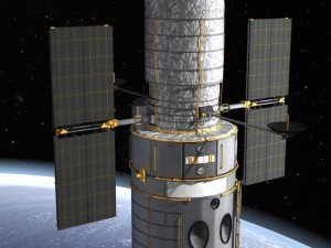 Hubble Space Telescope 3D-Modell
