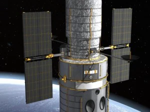 Hubble Space Telescope 3D Model