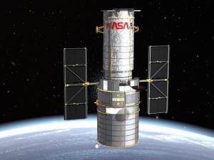 Hubble Space Telescope 3D-Modell