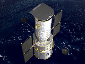 Hubble Space Telescope 3D-Modell