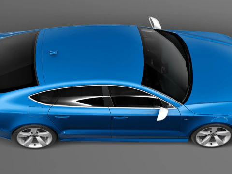 Audi S7 Sportback 2015 3D Model