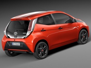 Toyota Aygo 2015 Modelo 3D