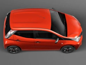 Toyota Aygo 2015 3D Model