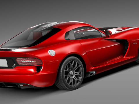 Dodge SRT Viper 2013 Modèle 3D