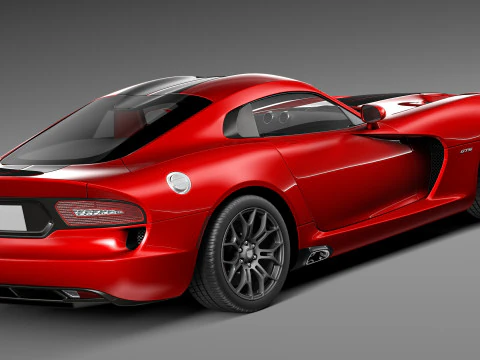 Dodge SRT Viper 2013 3D Model