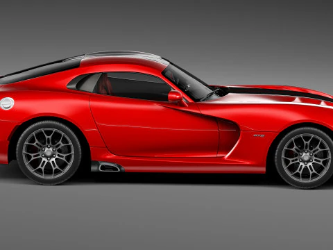 Dodge SRT Viper 2013 3D Model