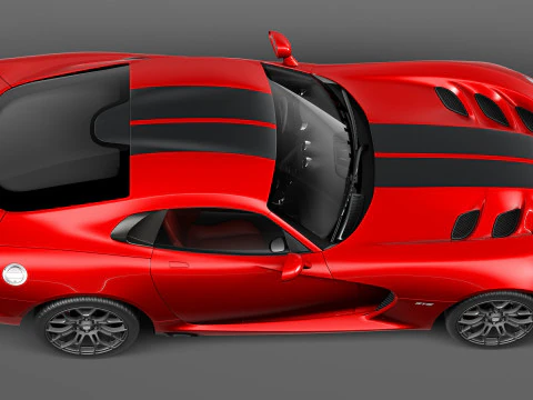 Dodge SRT Viper 2013 3D Model