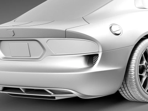 Dodge SRT Viper 2013 3D Model