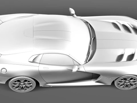 Dodge SRT Viper 2013 3D Model