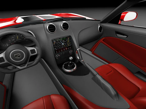 Dodge SRT Viper 2013 3D Model