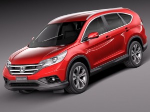 Honda CRV 2014 Euro 3Dモデル
